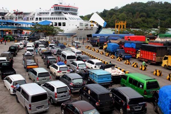 Penumpang Arus Balik, Pelabuhan Bakauheni di Perkirakan Terjadi lonjakan Pada Sabtu dan Minggu