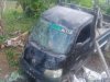 Gagal Nyalip, Mobil Pikup Terguling di Jalinsum Kalianda, 13 Penumpang Dirawat di Rumah Sakit