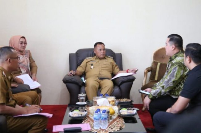 Terima Audiensi Dengan PT. Asuransi Jasindo, Pemkab Lamsel Turut Berikan Perlindungan Kepada Petani Melalui Subsidi Asuransi