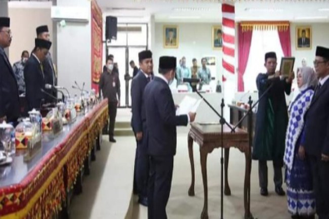 Dua Anggota DPRD Lamsel di PAW Thamrin Harap Dapat Menjembatani Aspirasi dan Kepentingan Masyarakat