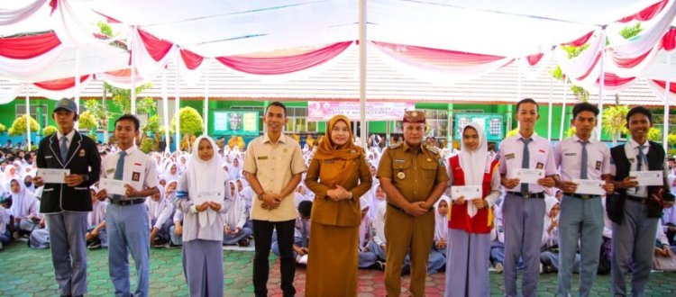 Dukung Penguatan karakter, Bupati Nanang Ermanto Kunjungi SMAN 1 Kalianda