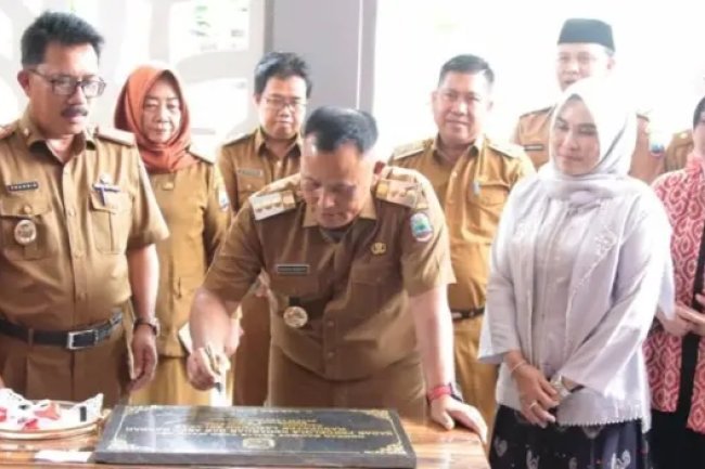 Resmikan Kantor BPKAD Lampung Selatan, Bupati Nanang Ermanto Pinta Adanya Peningkatan Kinerja Pegawai