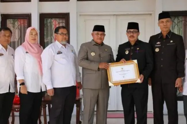 Pemkab Lampung Selatan Terima Penghargaan Sebagai Kabupaten Bebas Frambusia