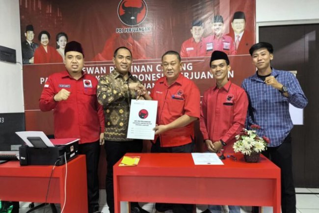 Mulai Buka Penjaringan, Nanang Ermanto Dikabarkan Pendaftar Pertama Balon Kada PDIP Lamsel 2024