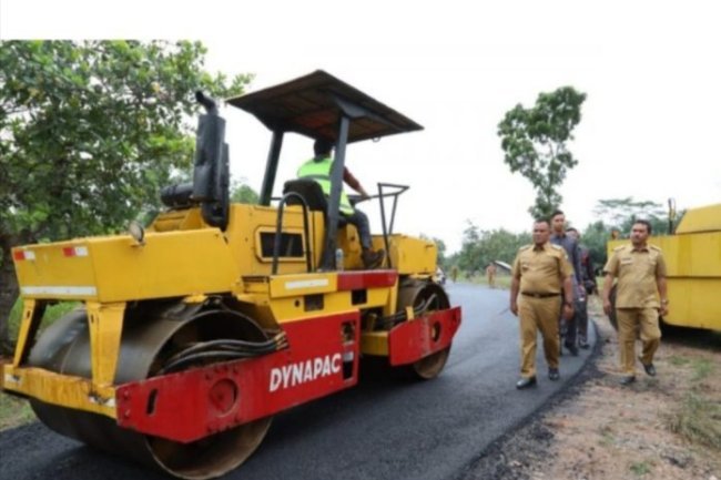 Perbaikan Jalan Rusak di Lamsel , Ditargetkan Rampung 2025-2026