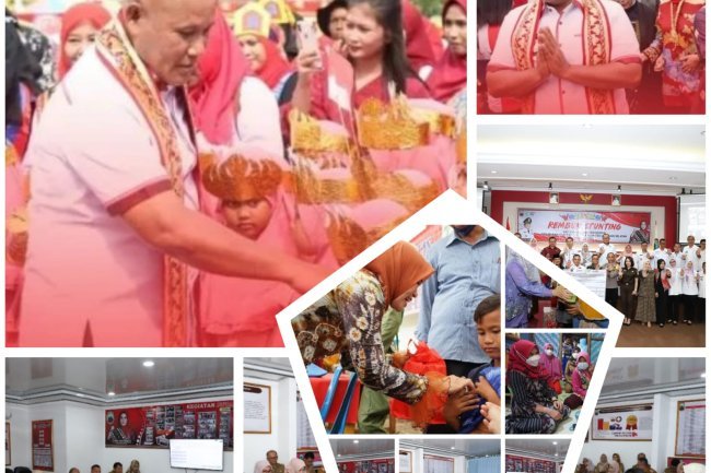 Lampung Selatan Jadi Kabupaten Percontohan Penanganan Stunting Nasional Sukses Tekan Stunting Diangka 9,9 % Tahun 2024