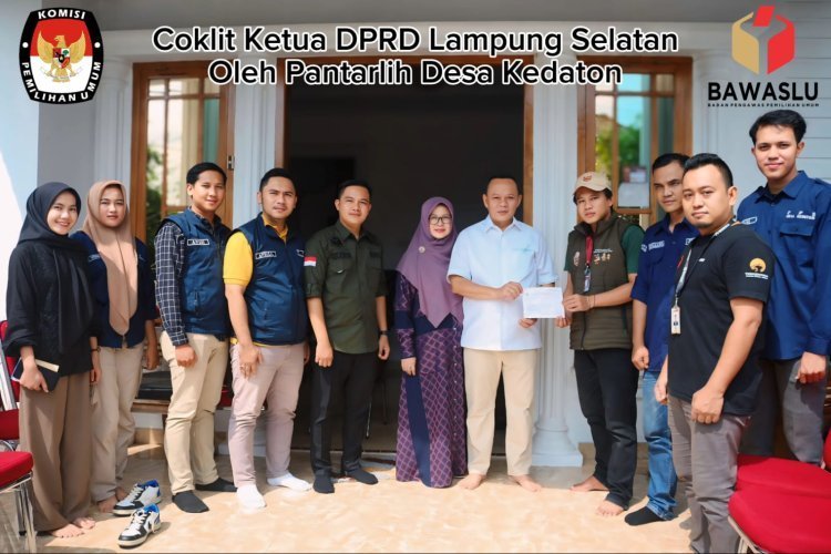 Disambangi Petugas Pantarlih, Ketua DPRD Lamsel